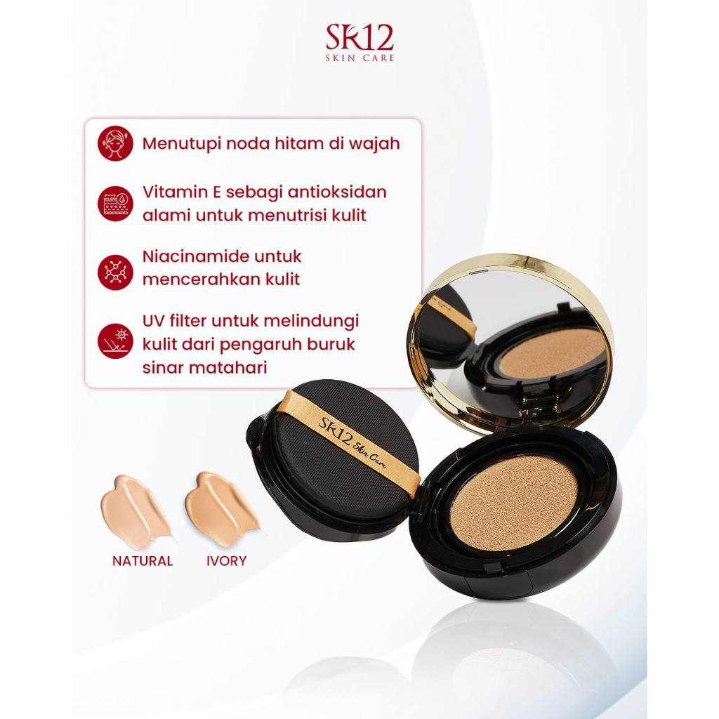 PERFECT CUSHION SR12 Bedak Cair yang Tahan Lama dan sudah Waterproof