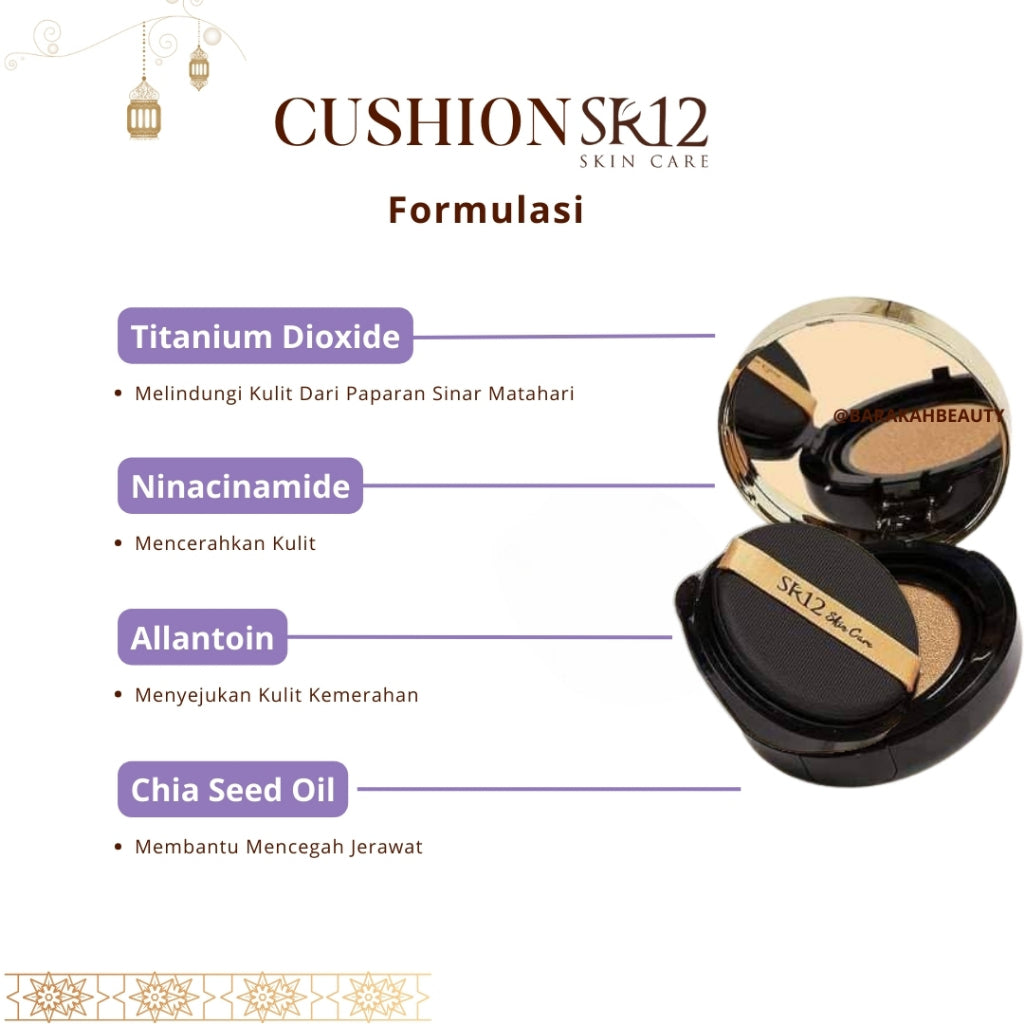 PERFECT CUSHION SR12 Bedak Cair yang Tahan Lama dan sudah Waterproof